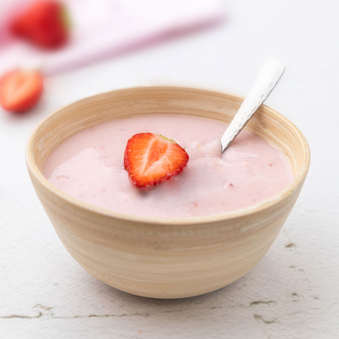 Dessert aardbei