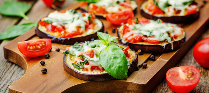 Auberginepizzaatjes