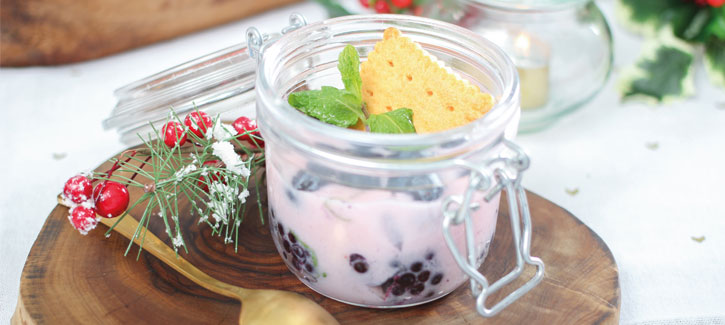 Aardbeienmousse