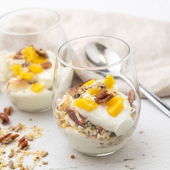 PS. food & lifestyle granola pecan mango
