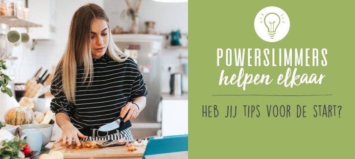 PowerSlimmers helpen elkaar: ‘Tips voor de start’
