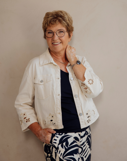 Eindelijk in kleding die weer past*